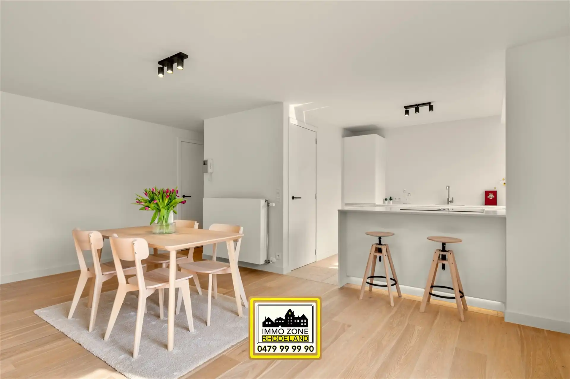 Prachtig gelijkvloers hoekappartement met 2 slpks foto 18