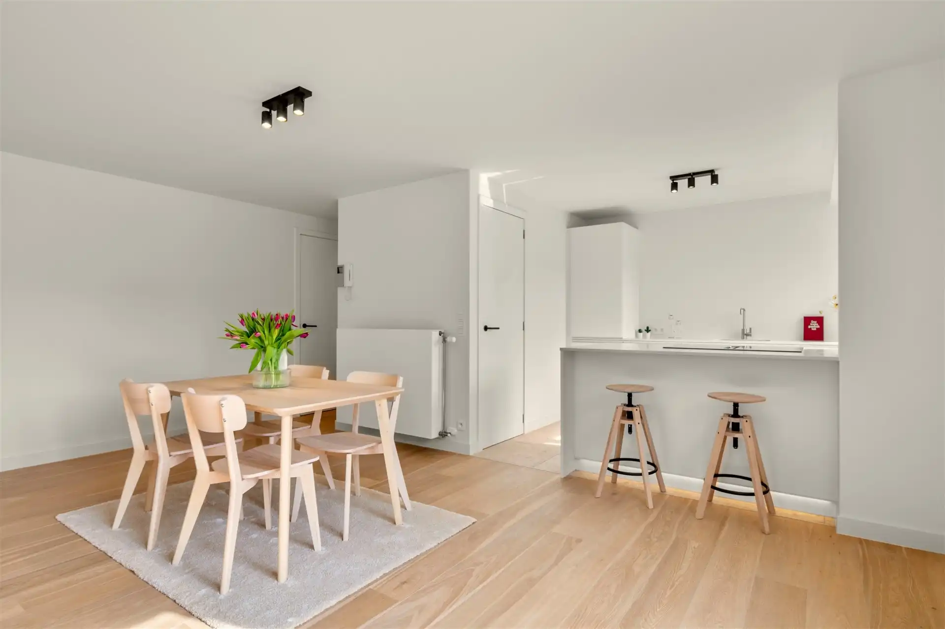 Prachtig gelijkvloers hoekappartement met 2 slpks foto 18