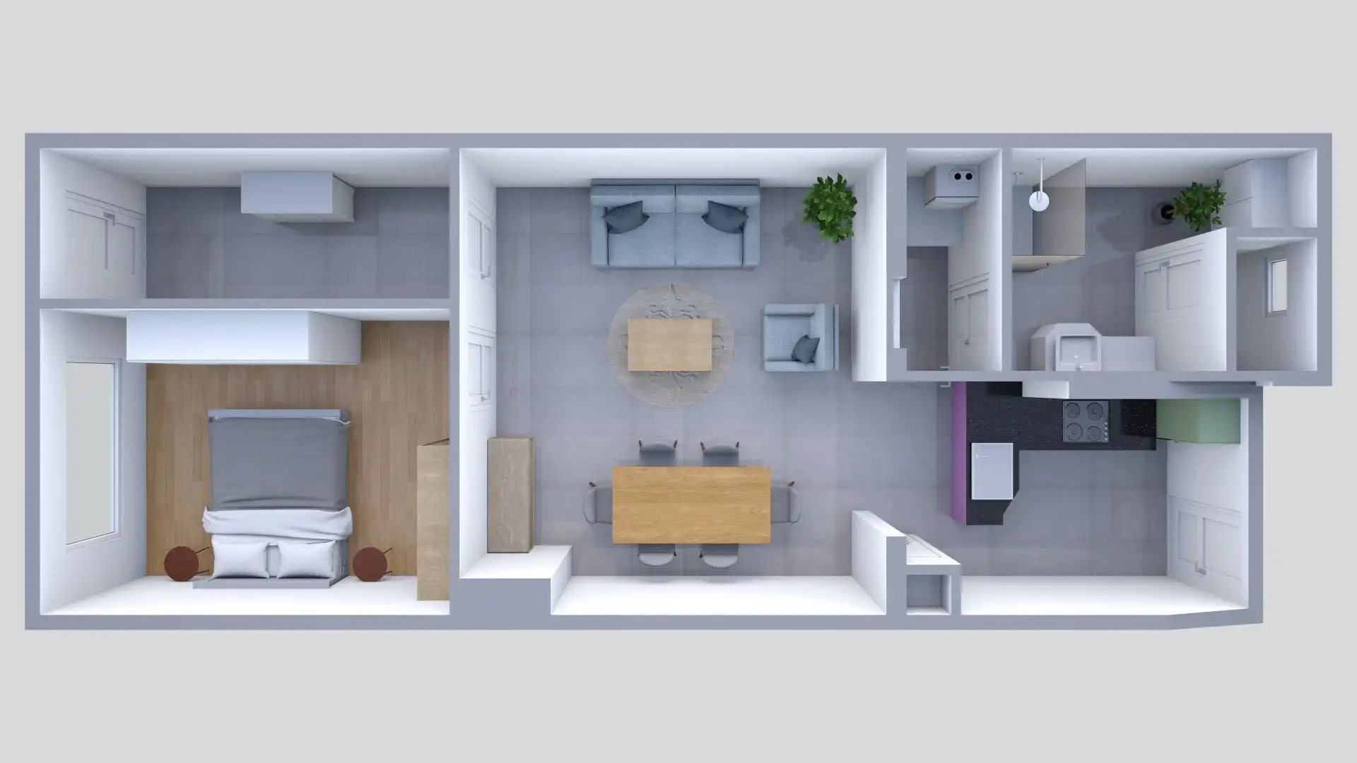 Gelijkvloers appartement met tuin foto 20