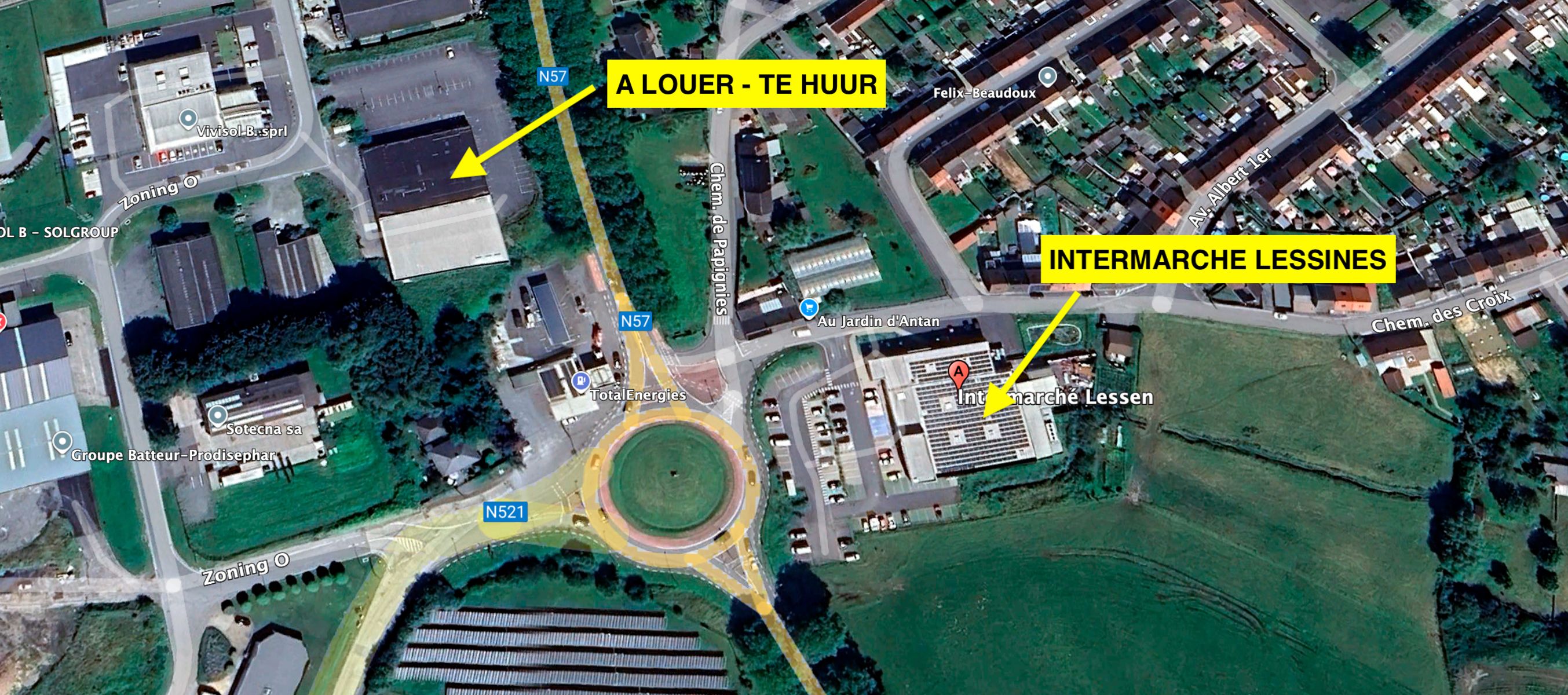 TE HUUR: Handelszaak Lessines. foto 5