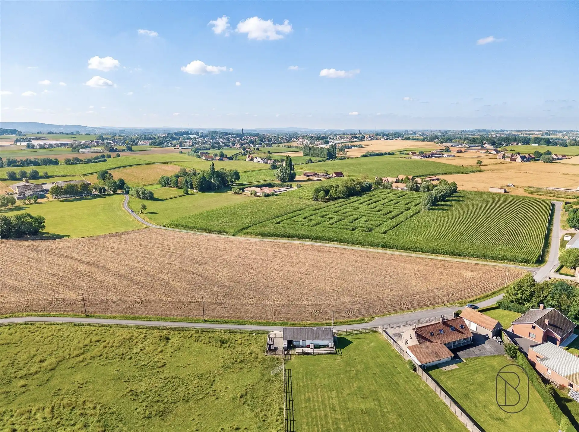 Fermette met paardenstalling en weide te Anzegem op 9.959m² foto 30