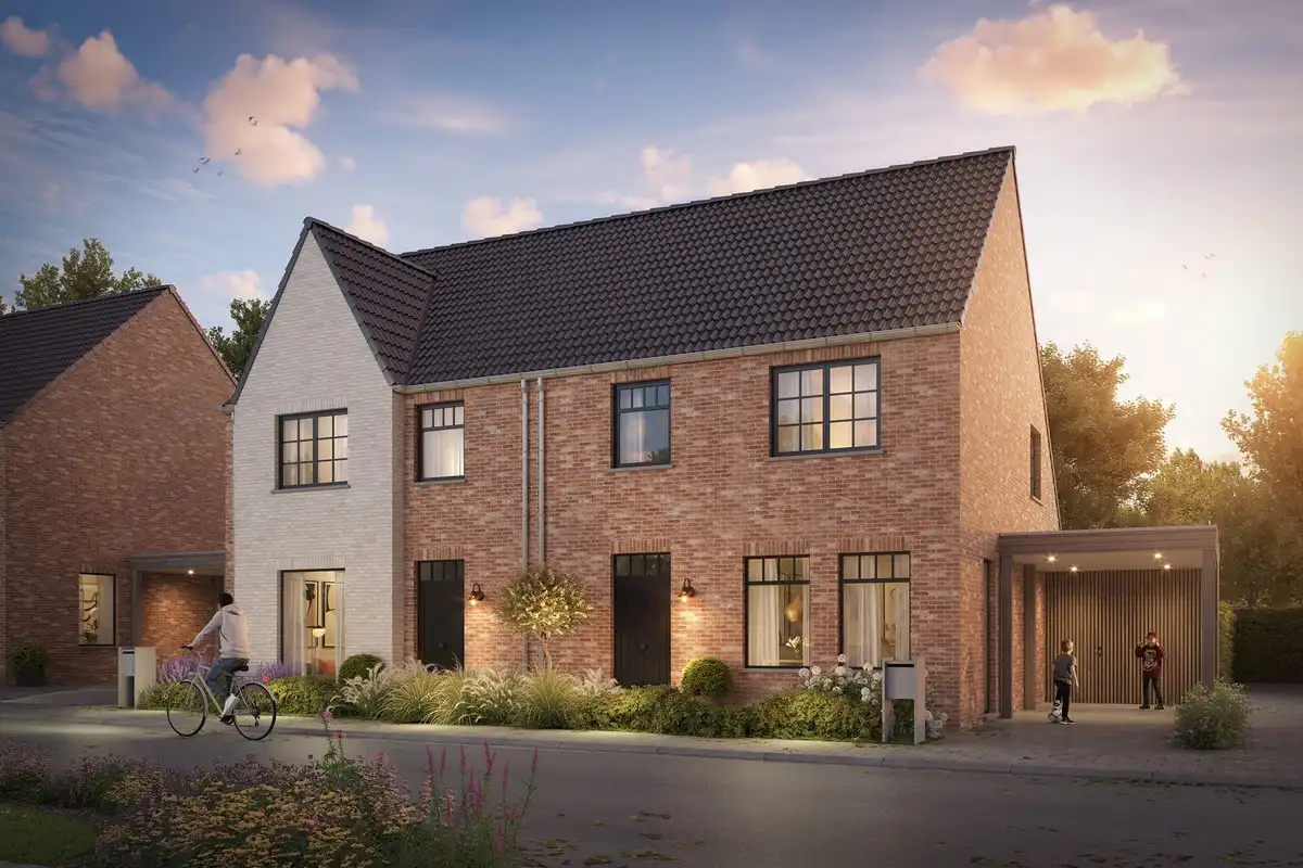 Energiezuinig wonen op een toplocatie in Beernem foto {{pictureIndex}}