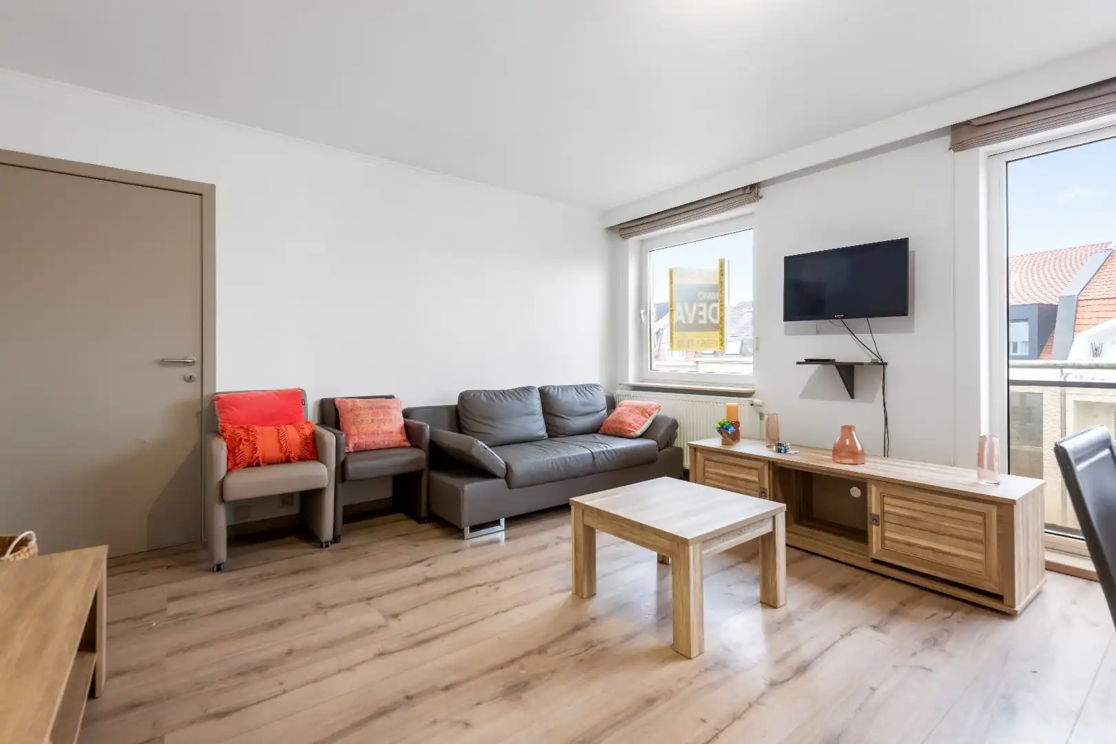 Aangenaam appartement met mooie gevelbreedte gelegen in Oud Knokke.  foto 4