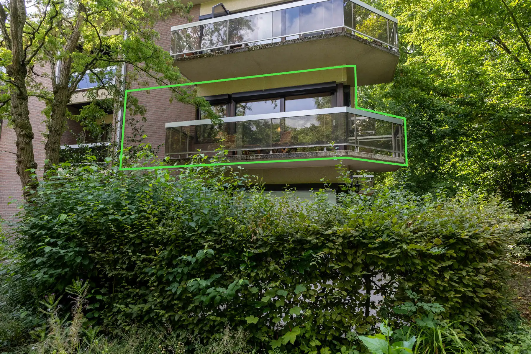 OPTIE Appartement in Laken met 2 kamers, 2 terrassen en garage foto 4