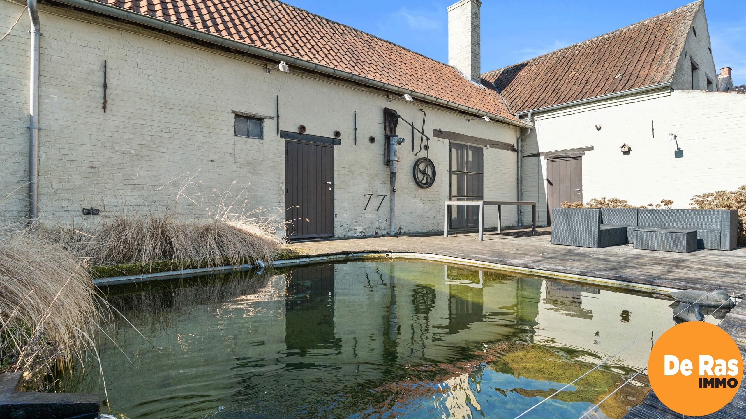 Charmante vierkantshoeve in het landelijke Aaigem op 1515 m² foto 36