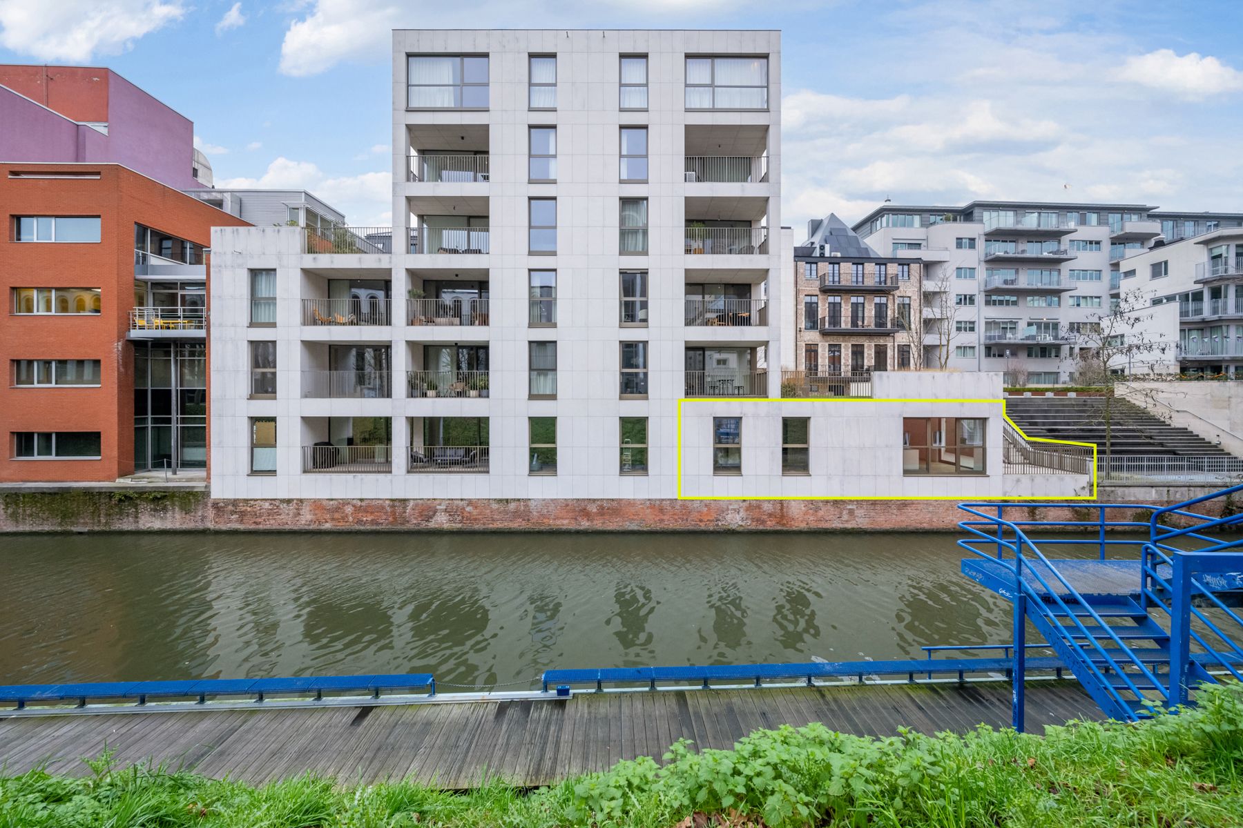 Exclusief nieuwbouwappartement op de Kouter in Gent foto 2