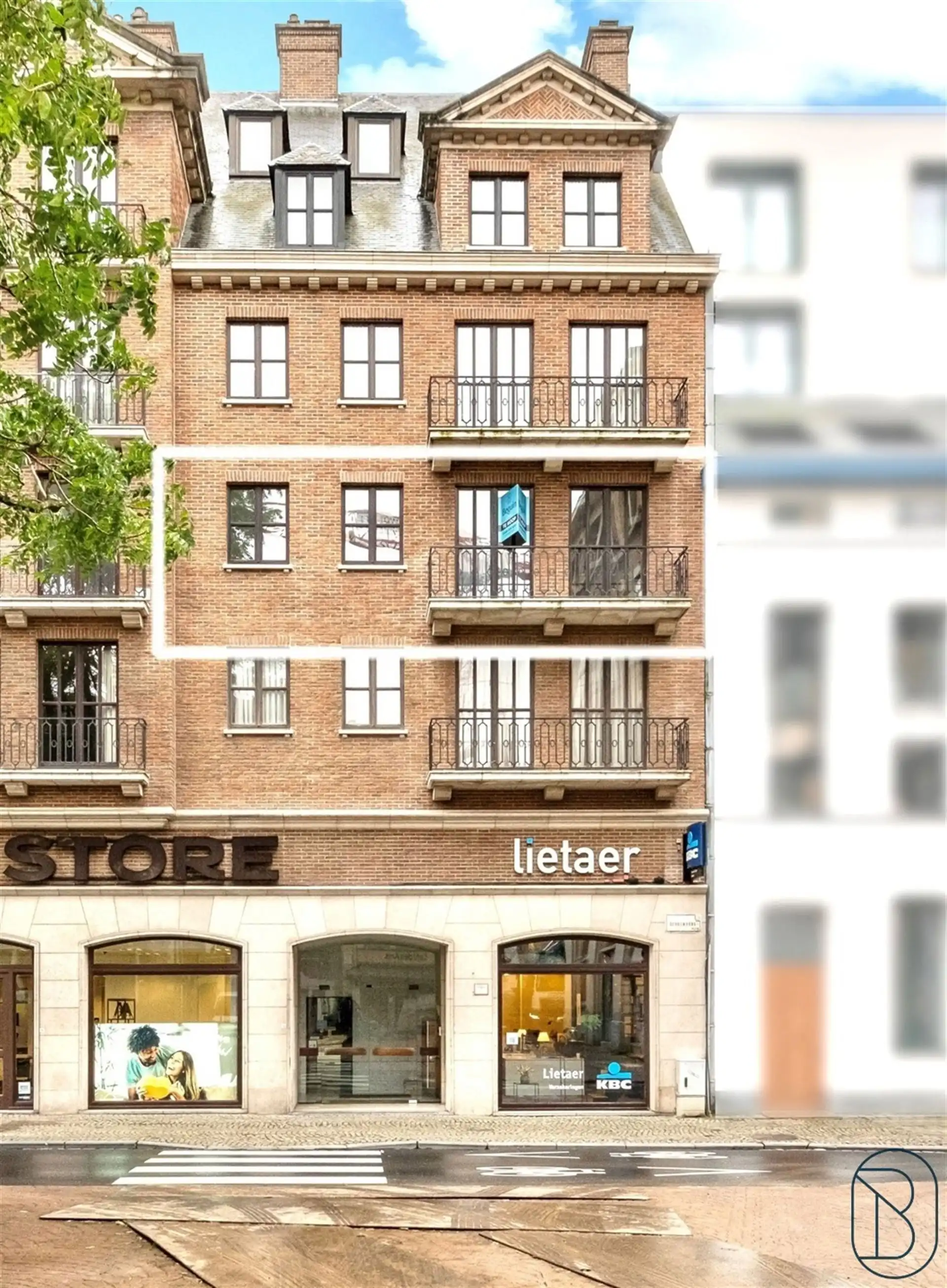 FANTASTISCH GELEGEN ruim appartement met 2 SLK & 2 TERRASSEN foto 3