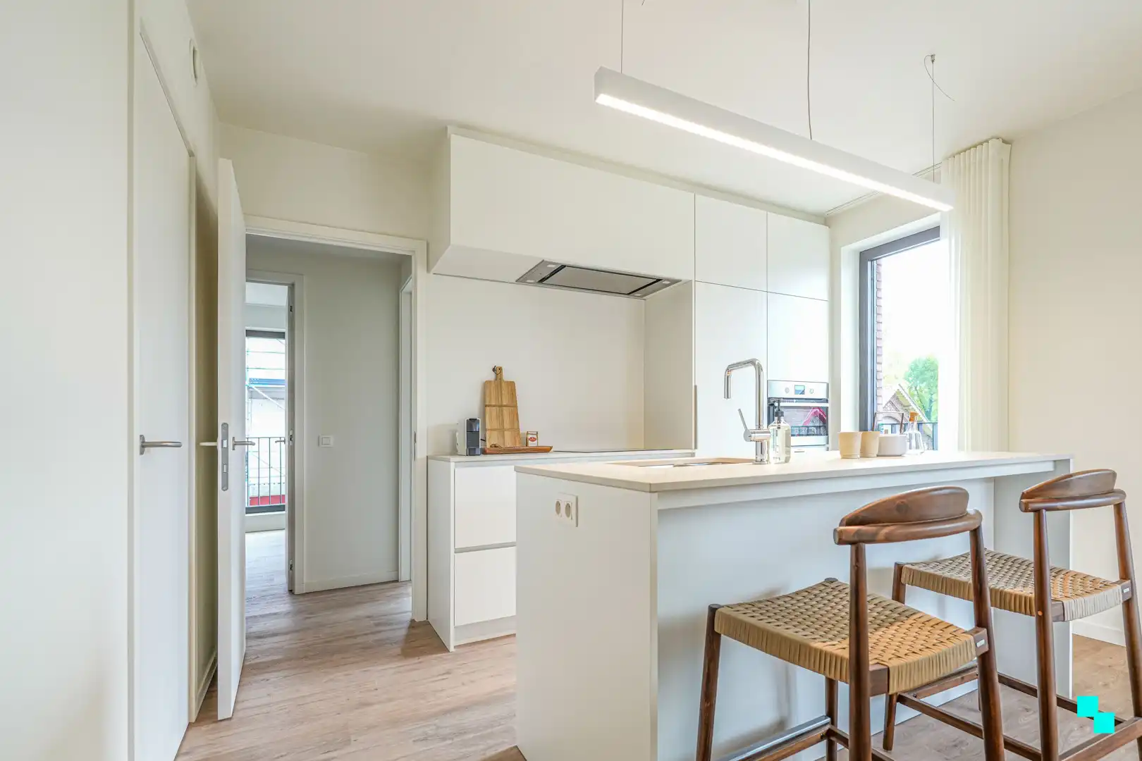 Drieslaapkamerappartement te Merelbeke dorp foto 7