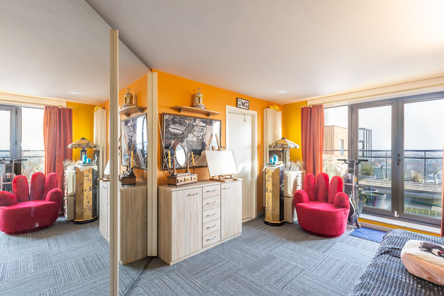 Ruime penthouse met fenomenaal open zicht op de zeedijk van Oostende foto 15