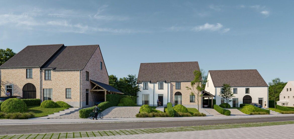 Landelijke nieuwbouw halfopen bebouwing foto 3