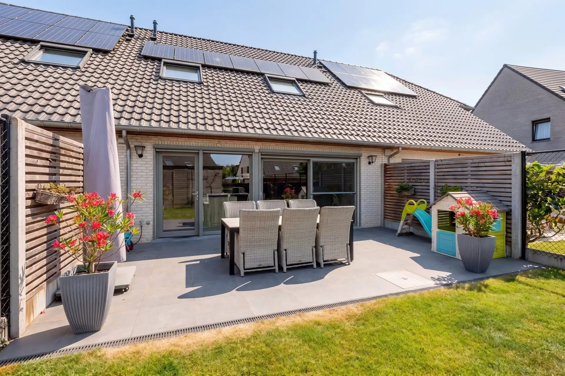 Perfecte instapklare rijwoning met 3 slaapkamers in Lede foto 28
