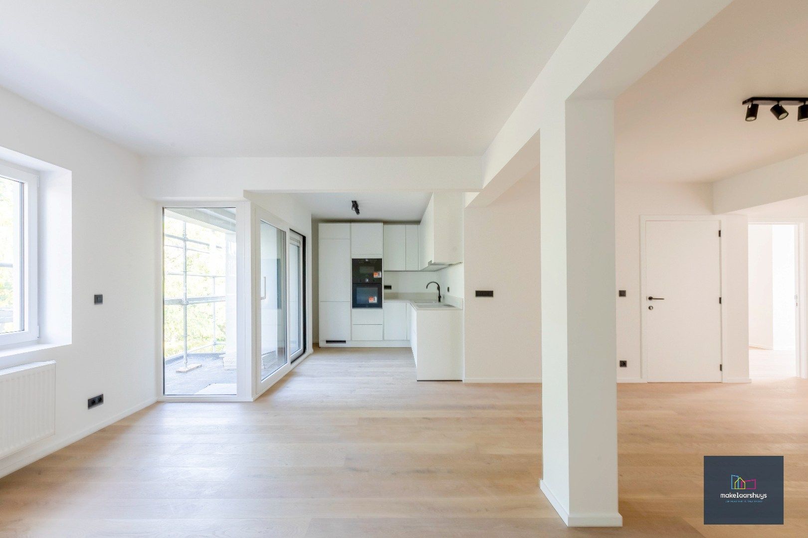 Penthouse met  3 slpk. en terras  nabij station Gent-Sint-Pieters foto 4