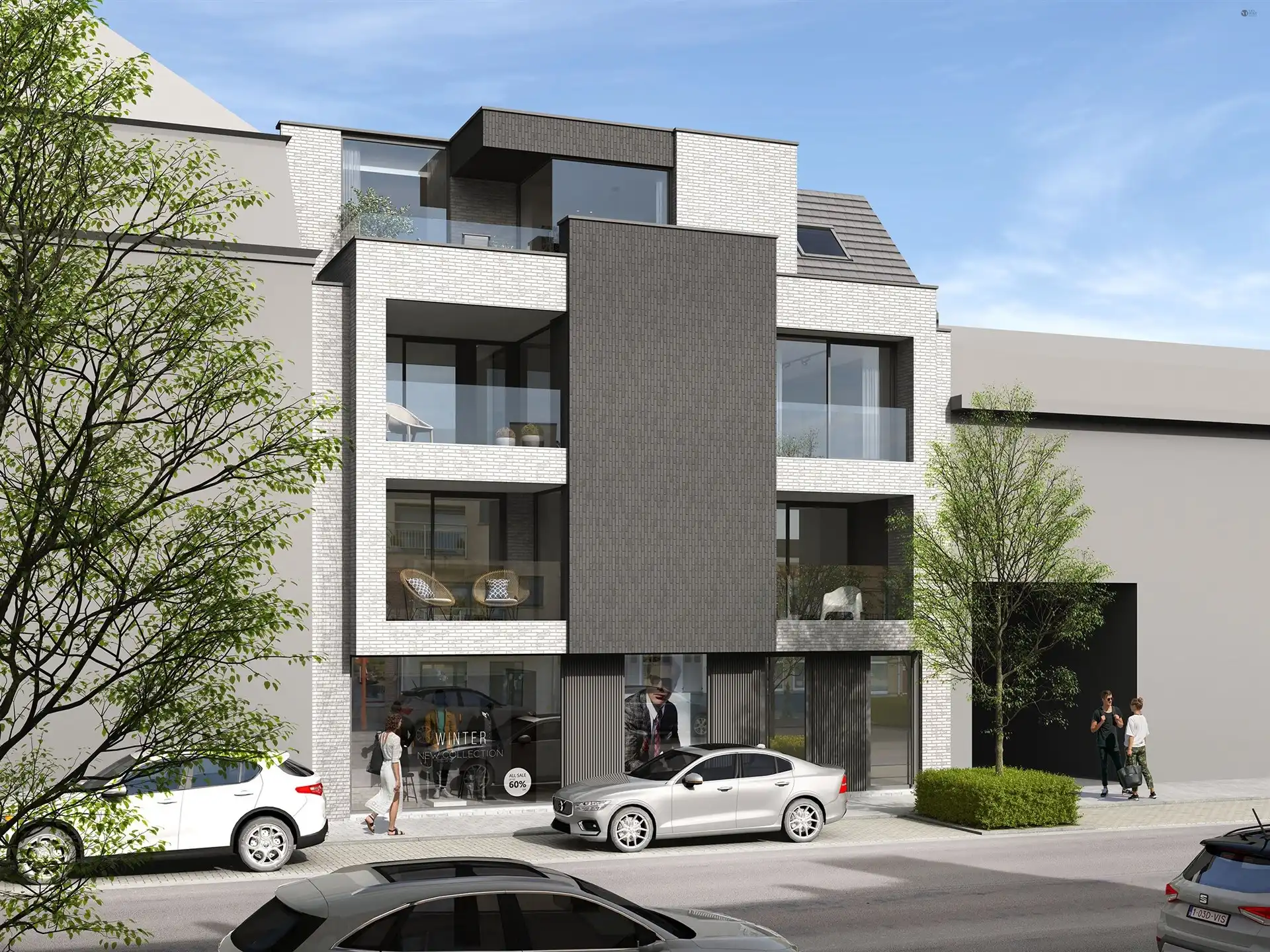 Ruim gelijkvloers appartement met groot terras foto {{pictureIndex}}