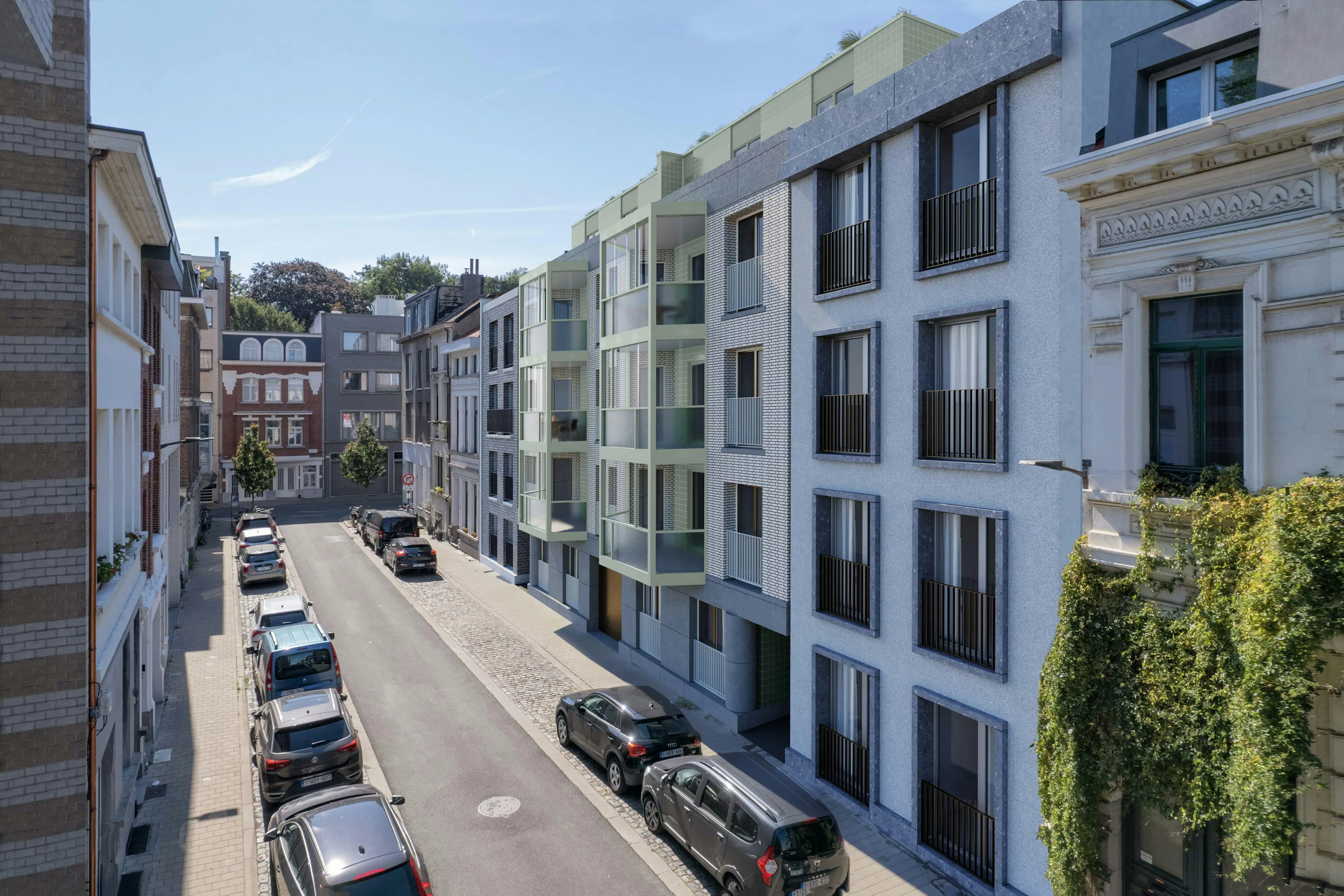 B.0.1 Loggia - nieuwbouw appartementen te koop te Antwerpen foto 8