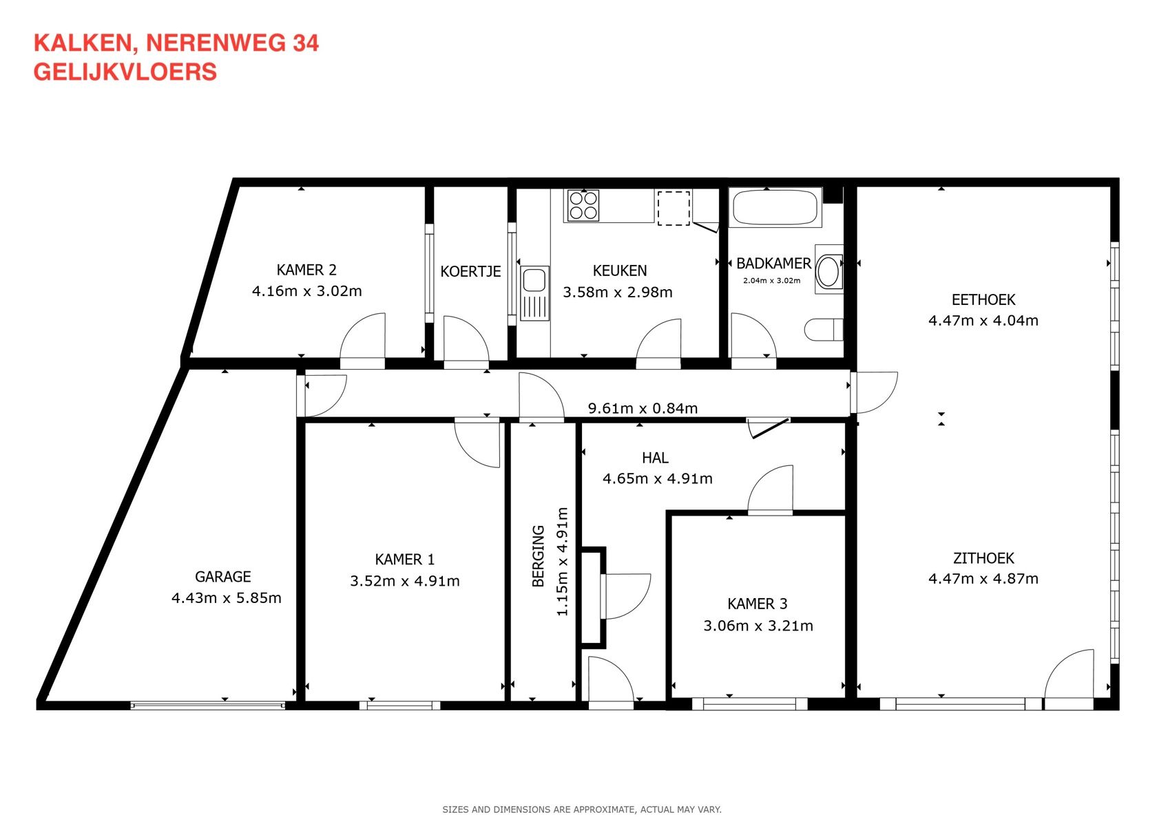 Opbrengsteigendom 2 appartementen + garage foto 8