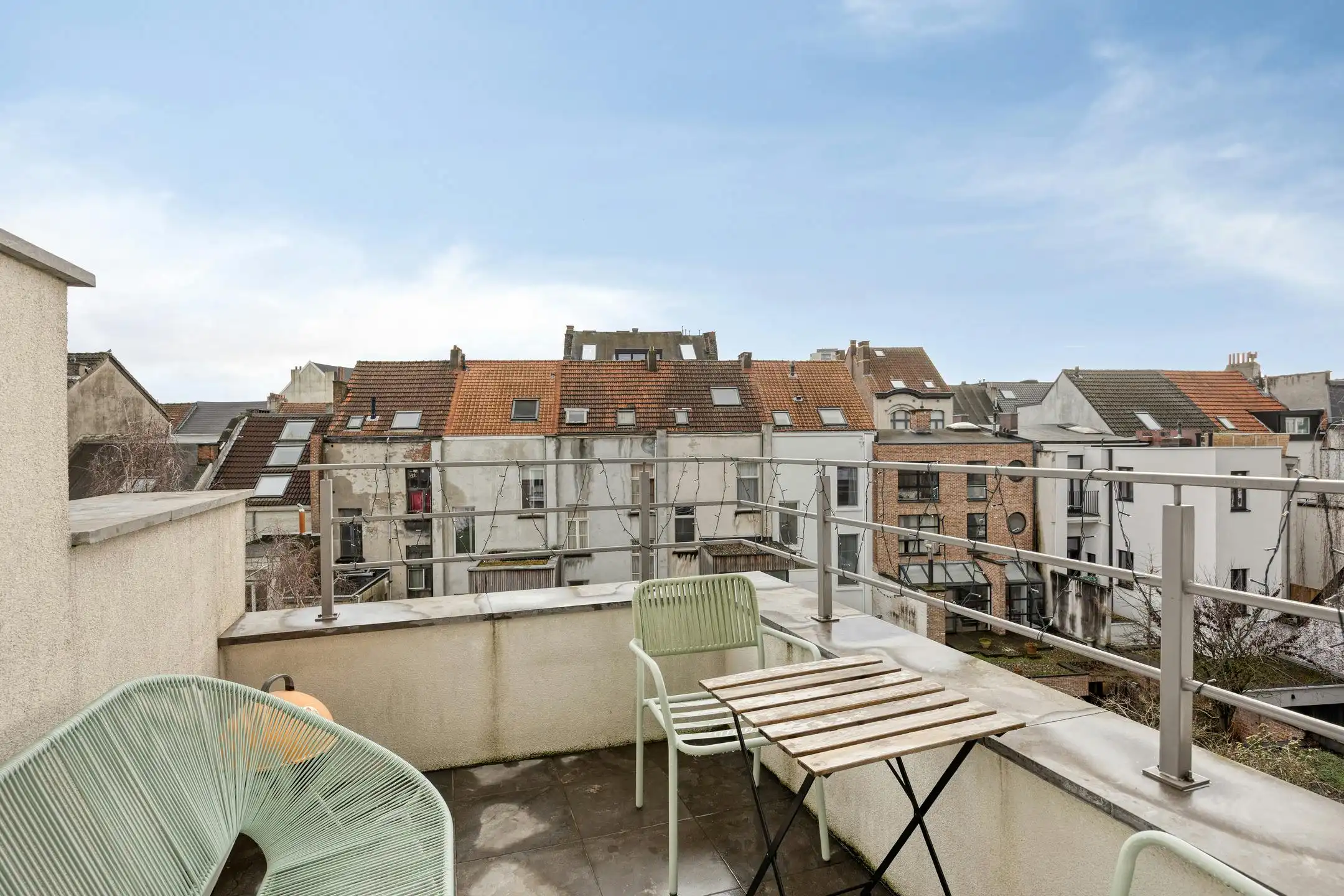 Appartement met twee slaapkamers en terras te koop Antwerpen centrum foto 18