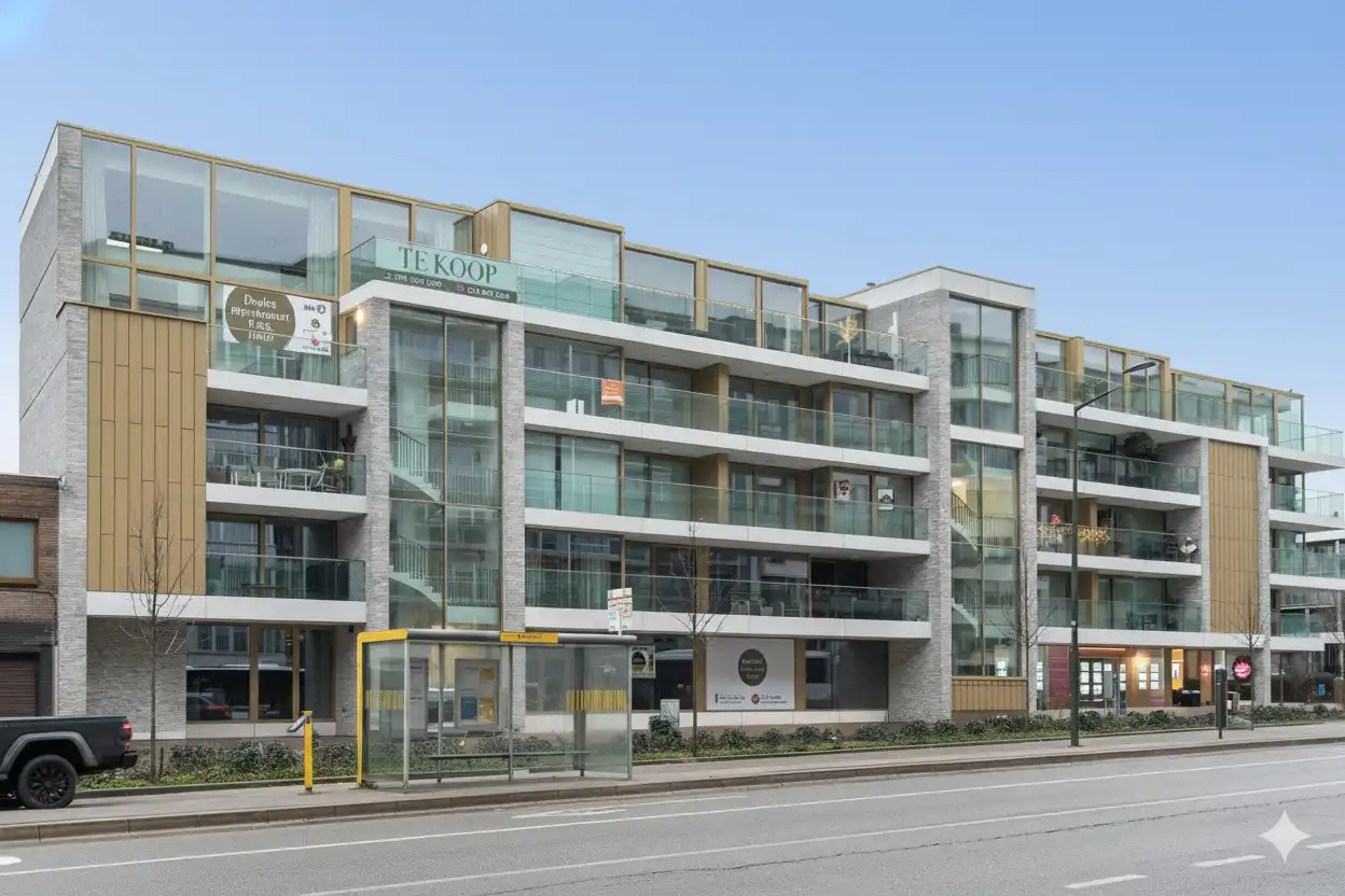 LUXUEUS PENTHOUSE 161M² MET 2SLK IN CENTRUM TONGEREN. foto 3