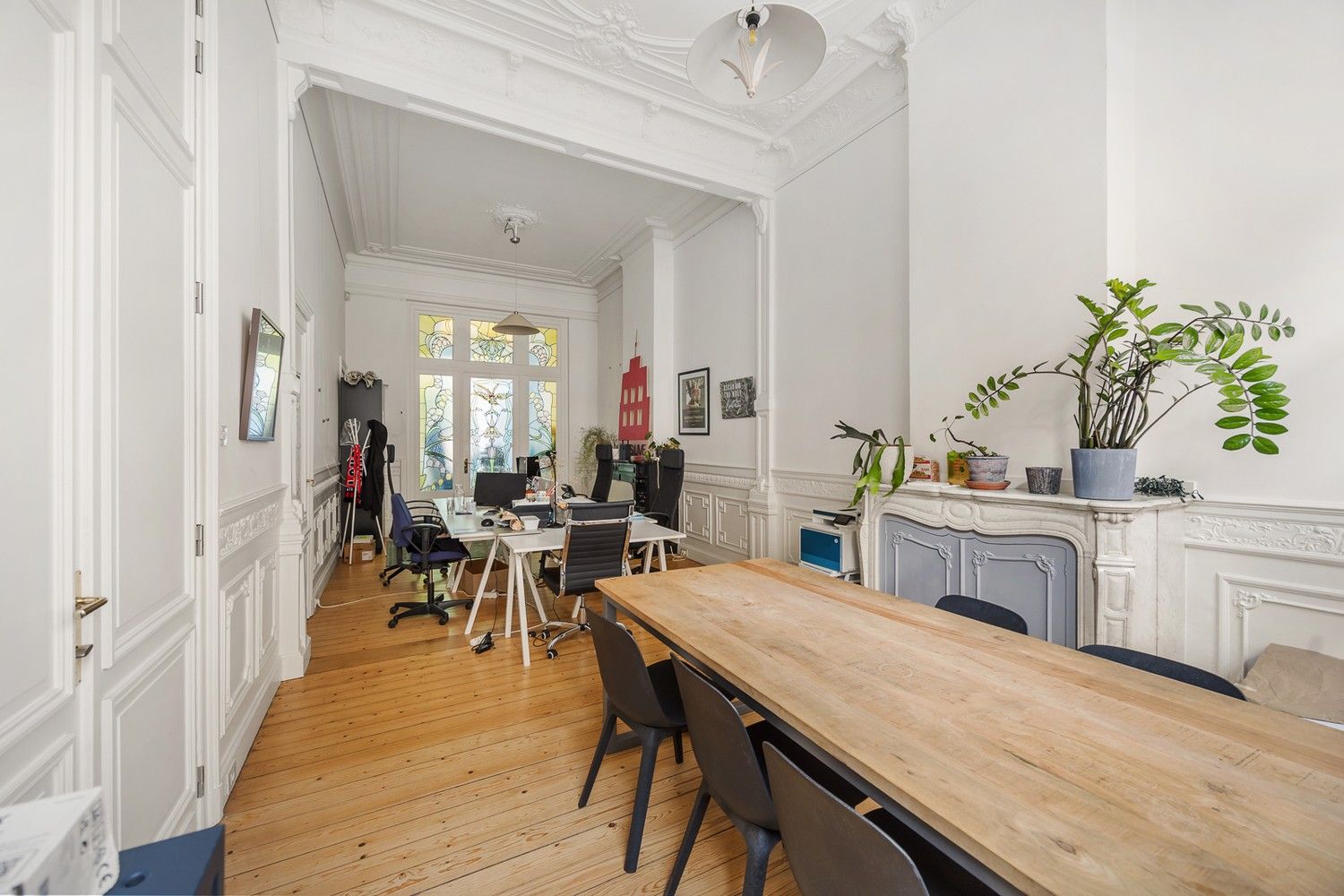 Eclectische herenhuis van ±325m² met mogelijks 5 slaapkamers en een tuin van liefst ±115m² te Zurenborg! foto 15