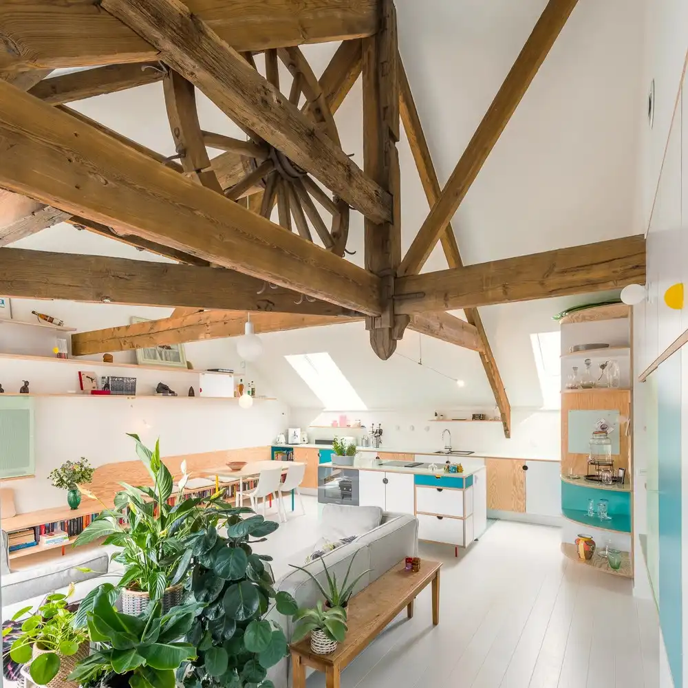 PENTHOUSE in historisch pand "de Blauwen OIJVAERT" (Hertogensite) foto 7