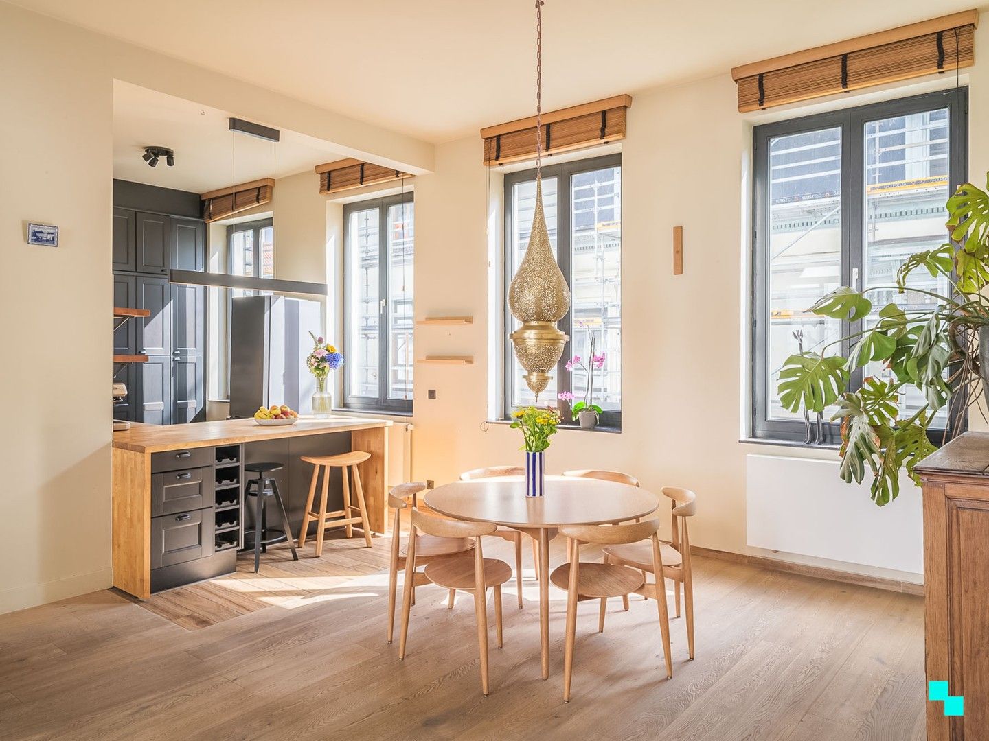 Ruim appartement in centrum Gent foto 4