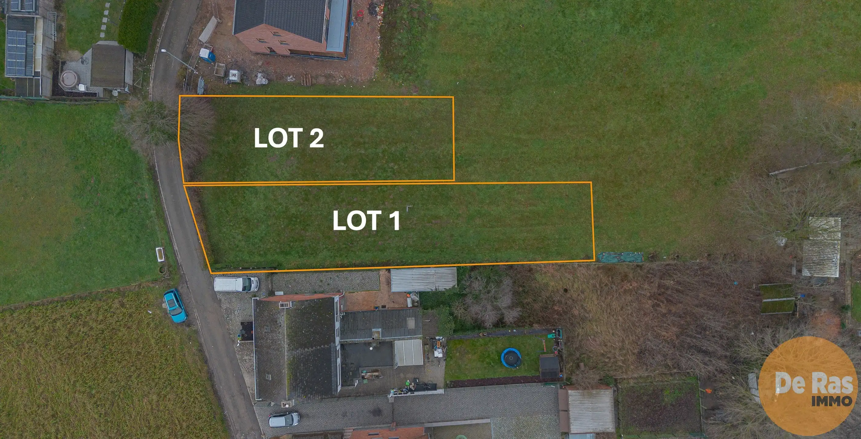 ERPE -  LOT 1 Bouwgrond voor half open bebouwing foto {{pictureIndex}}