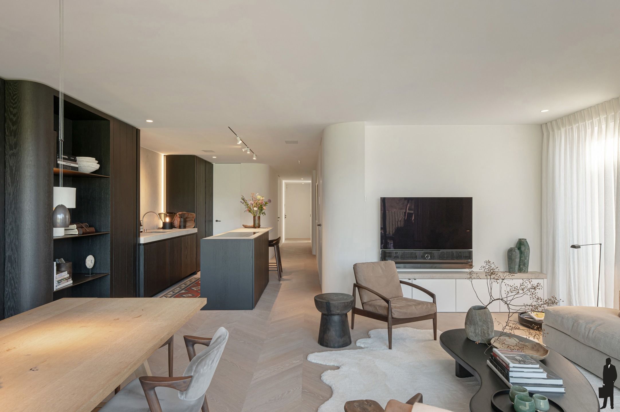 Zonnig luxueus afgewerkt appartement met weids uitzicht! foto 6