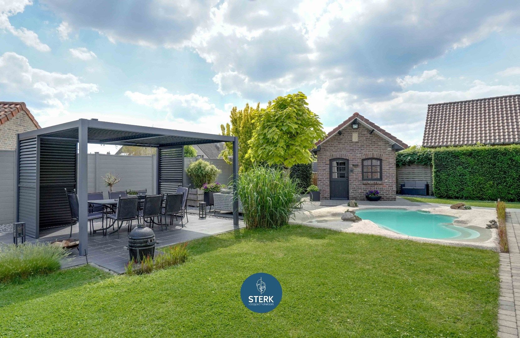 STIJLVOLLE VILLA MET HOOG WOONCOMFORT EN UITZONDERLIJKE TUIN TE REKEM !  foto 30