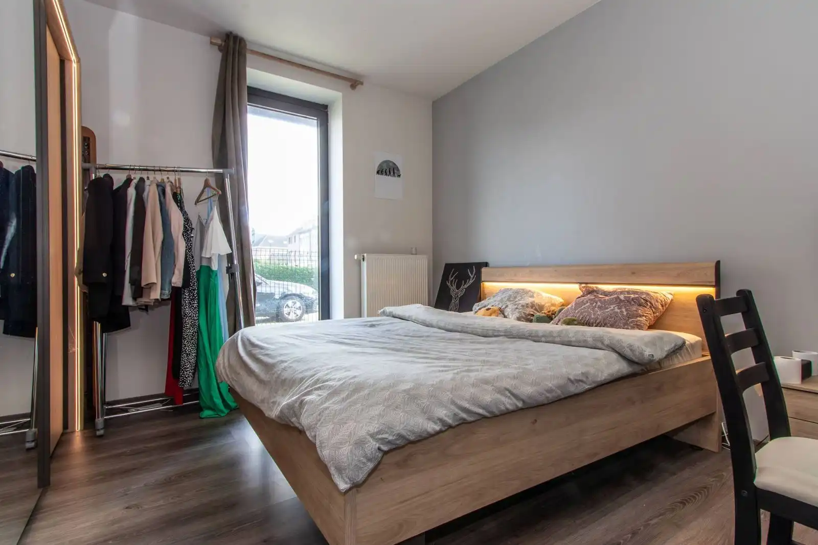 Appartement op de gelijkvloerse verdieping met 2 slaapkamers, terras & tuin en staanplaats  foto 10