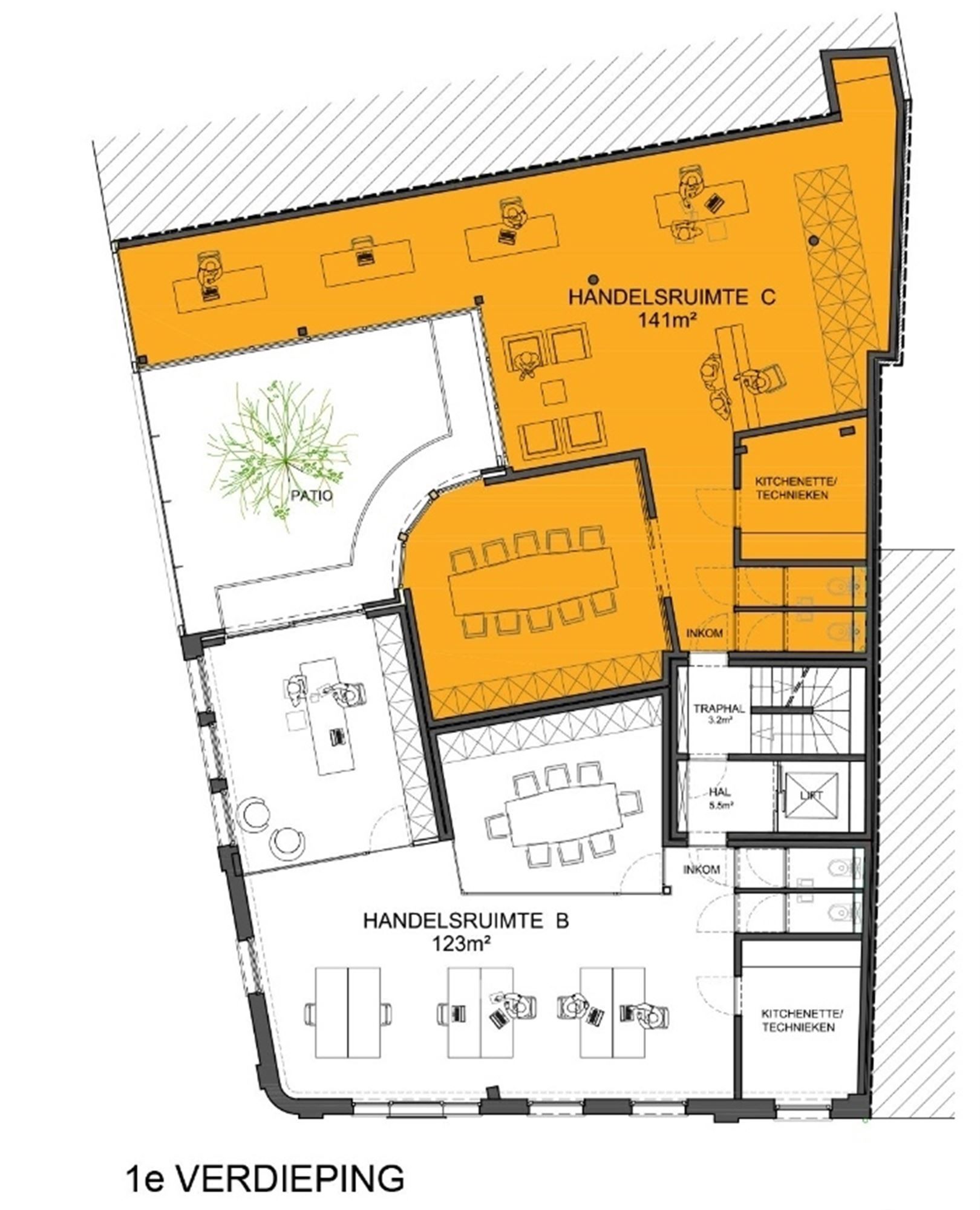 Volledig kantoorgebouw te koop of te huur foto 21