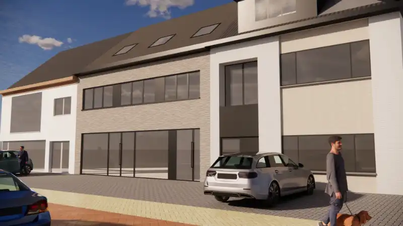 Casco handelsruimte van 398 m² op toplocatie in Merelbeke foto 16