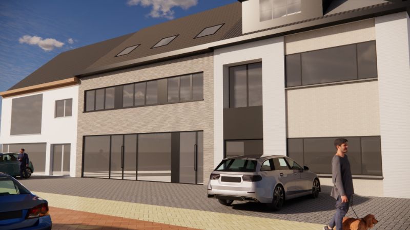 Casco handelsruimte van 398 m² op toplocatie in Merelbeke foto 16