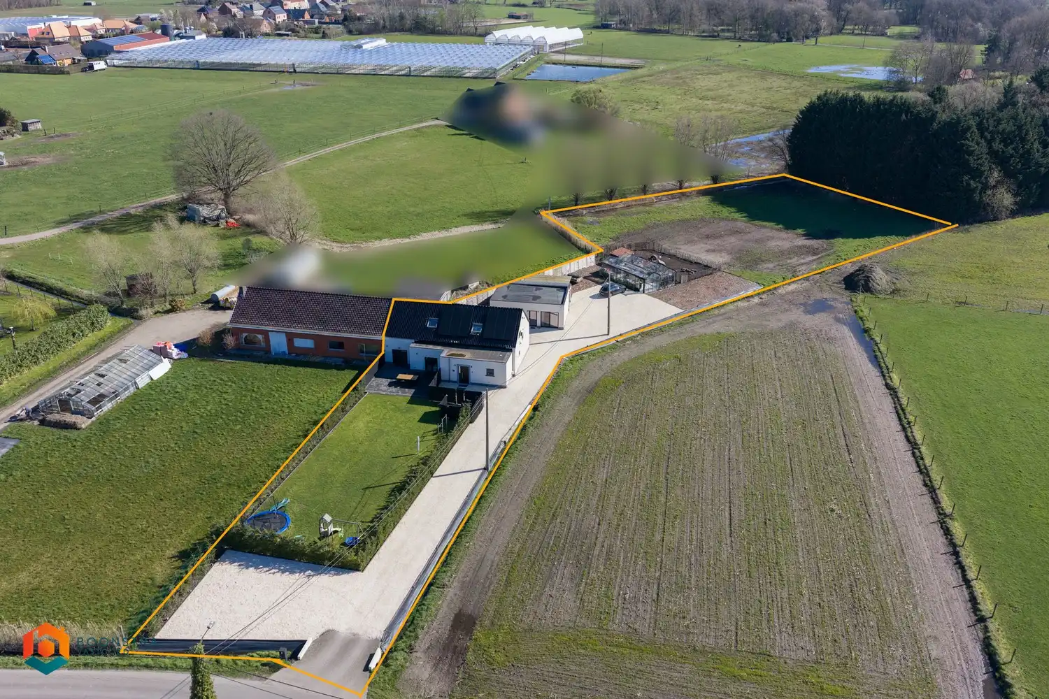 Woning met 5 slpkrs op ruim perceel (3945 m²) te OLV-Waver foto 2