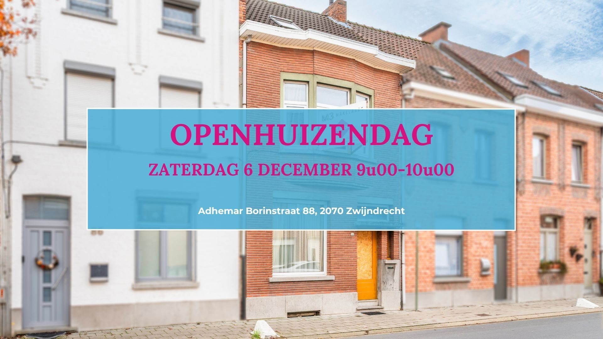 Huis te koop Adhemar Borinstraat 88 - 2070 Zwijndrecht