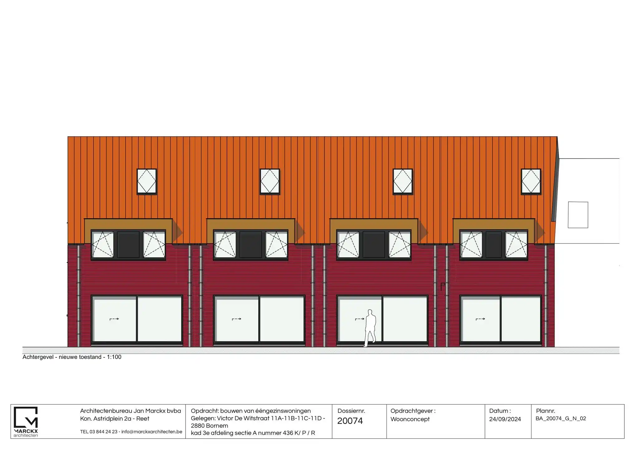 Casco woning in nieuwbouwproject te Hingene, Bornem foto 2