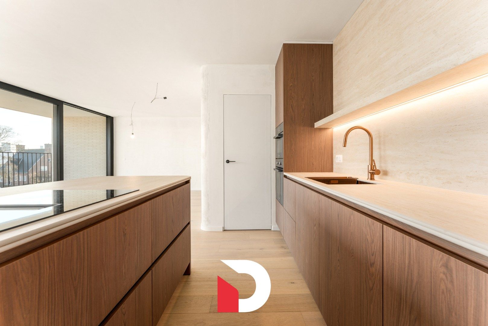 Exclusief appartement met vrij zicht en unieke terrassen te Kristus-Koning foto {{pictureIndex}}