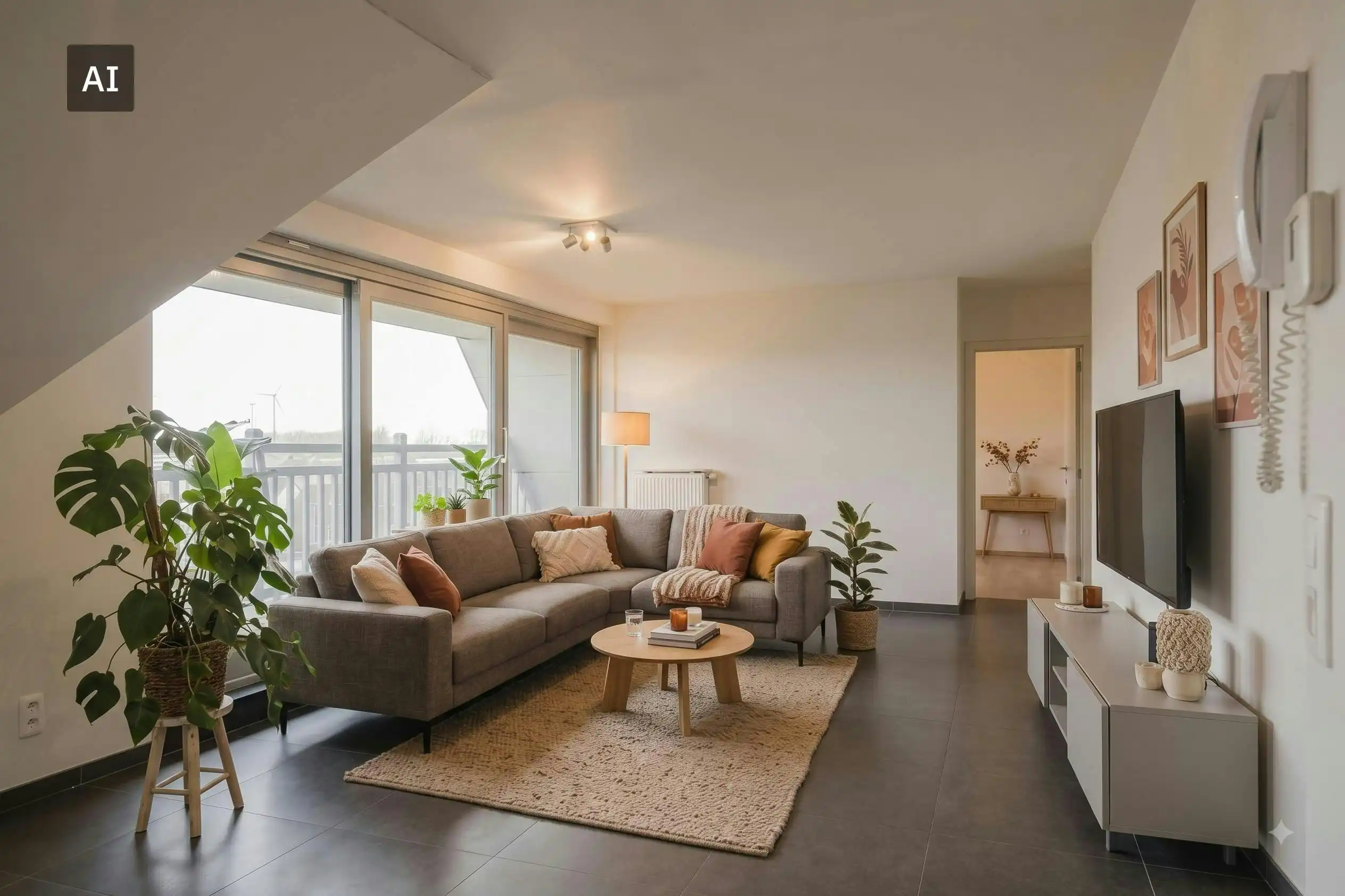 2-slaapkamerappartement te koop in Harelbeke foto 5