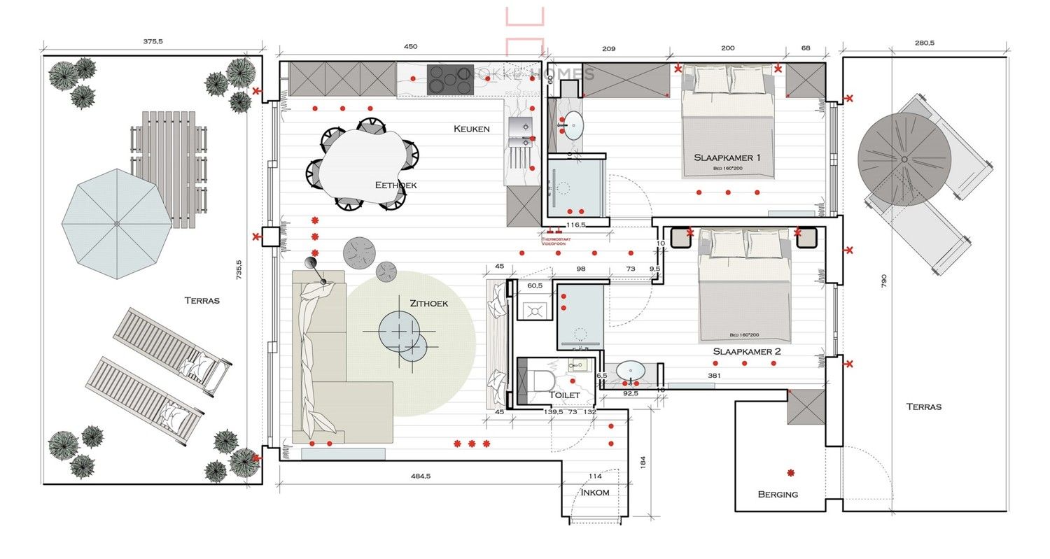 Volledig gerenoveerd appartement in nabijheid van de zeedijk met schitterende terrassen foto 15