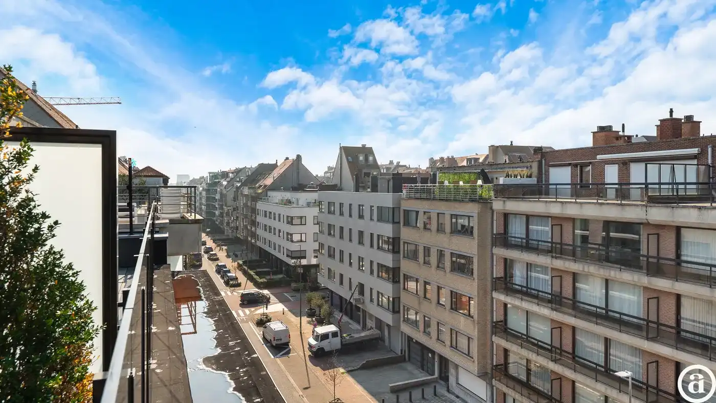 Penthouse appartement met grote zonneterrassen nabij strand  foto 10