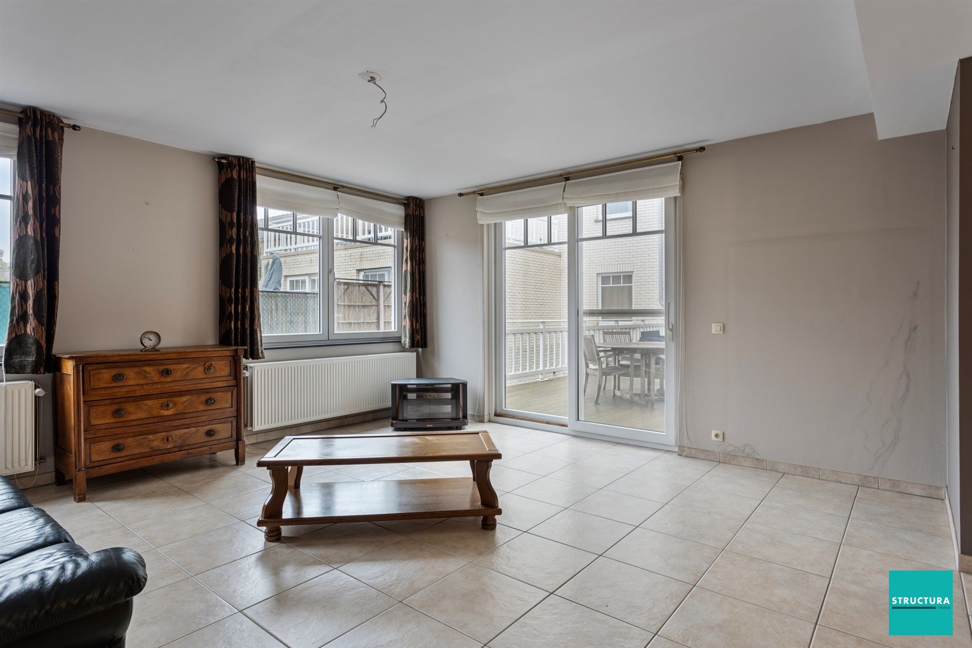 Gelijkvloers appartement met 2 kamers en terras foto 3