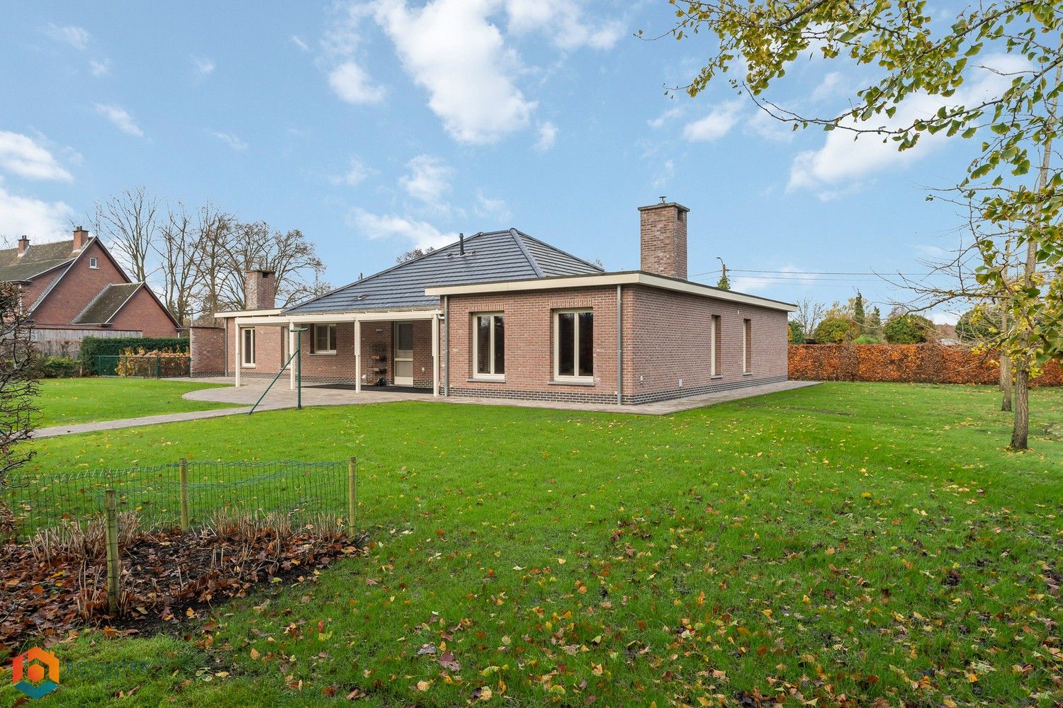 Gelijkvloerse villa met 3 slpkrs op ruim perceel (3314m²) te Putte foto 26