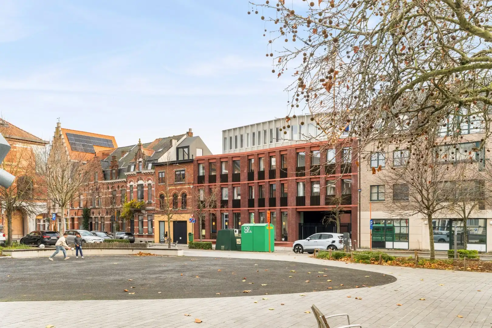 Gelijkvloerse nieuwbouwstudentenkamer met privébadkamer in hartje Kortrijk foto 15