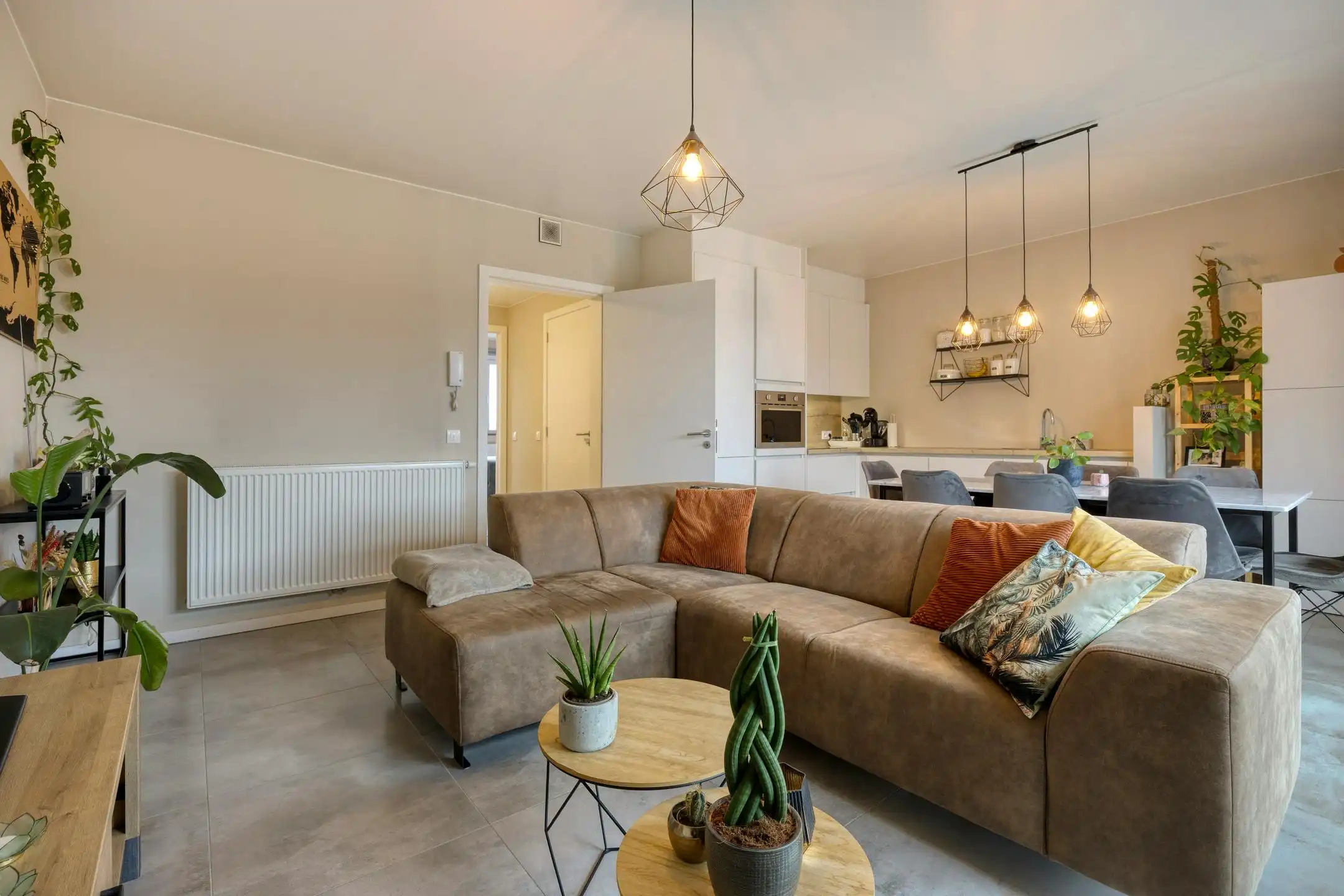Instapklaar 1-slaapkamerappartement met terras en parking in Residentie Parkview te Vilvoorde foto 7