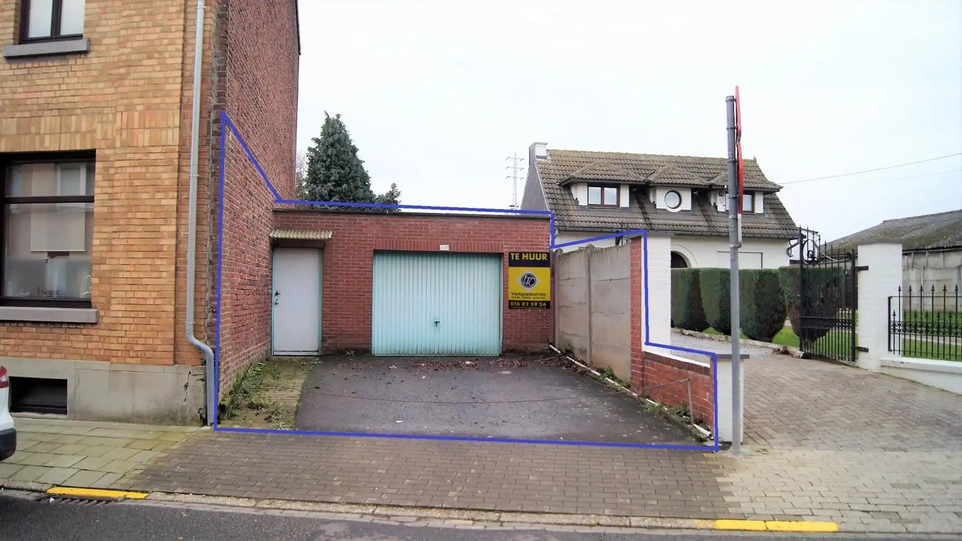 Ruime garage en parking met tuin gelegen in de Vissenakenstraat 118, Tienen foto 2