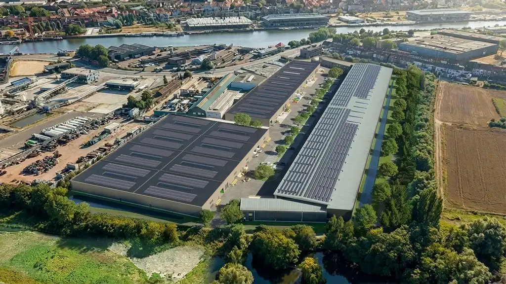 Nieuwbouw loods te koop in Gent foto {{pictureIndex}}