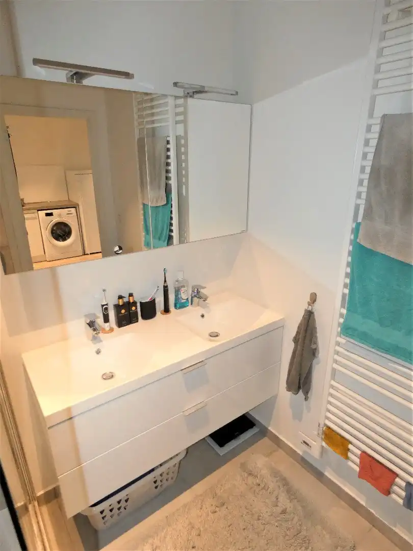 Gezellig appartement, gelijkvloers, met 1 slaapkamer en garage. foto 12