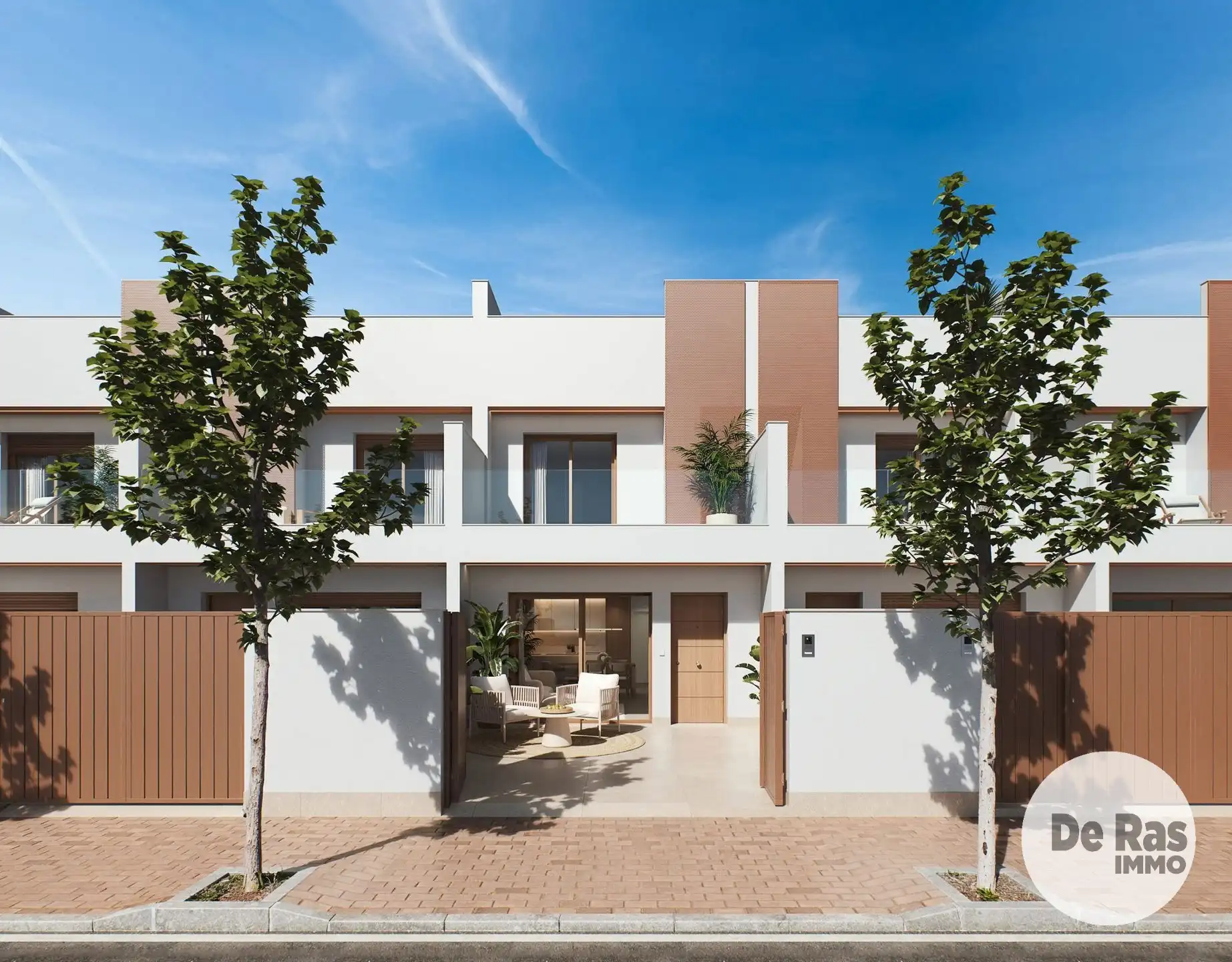 SPANJE - Townhouses met 2 of 3 slpk en privé zwembad foto 2