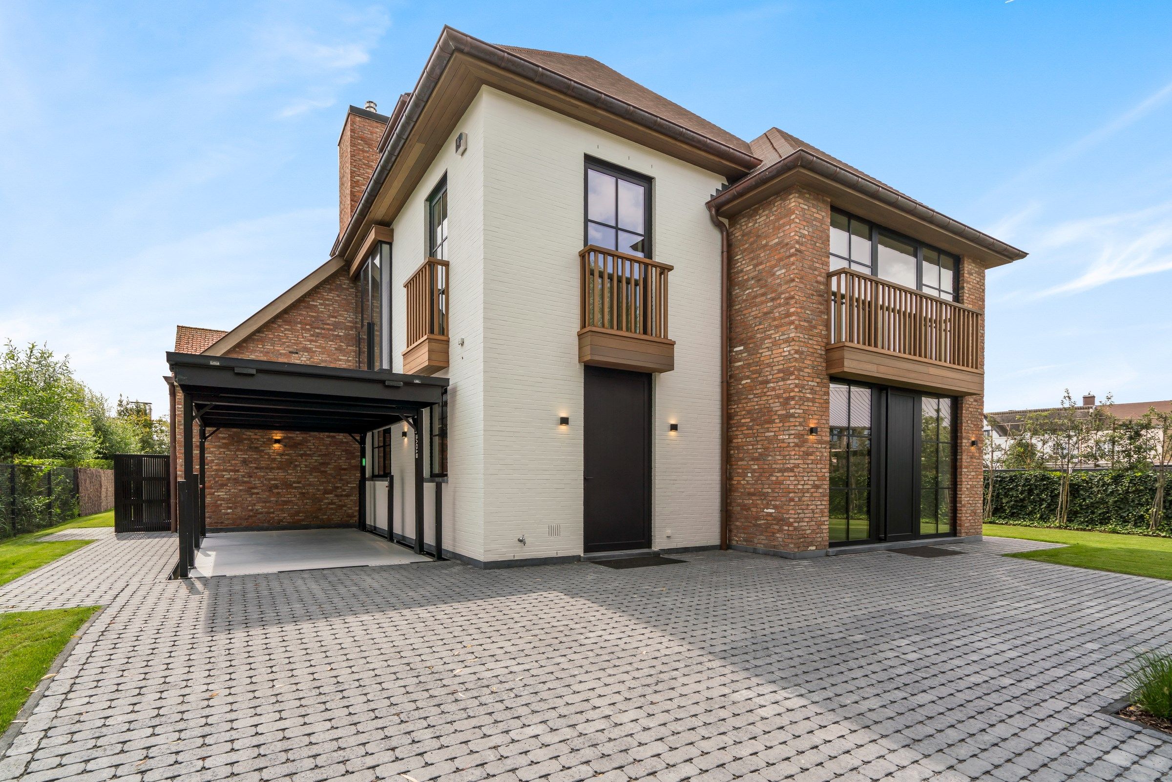 Uitzonderlijk afgewerkte villa met zwembad gelegen in een residentiële villawijk aan de rand van het Zoute.  foto 29