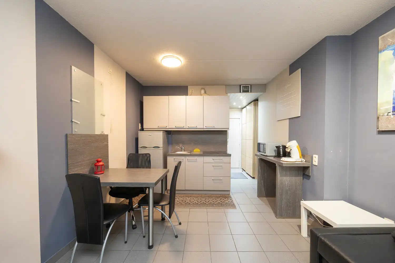 Instapklare en gemeubelde studio (30m²) op toplocatie aan het Harmoniepark - EPC B! foto 11