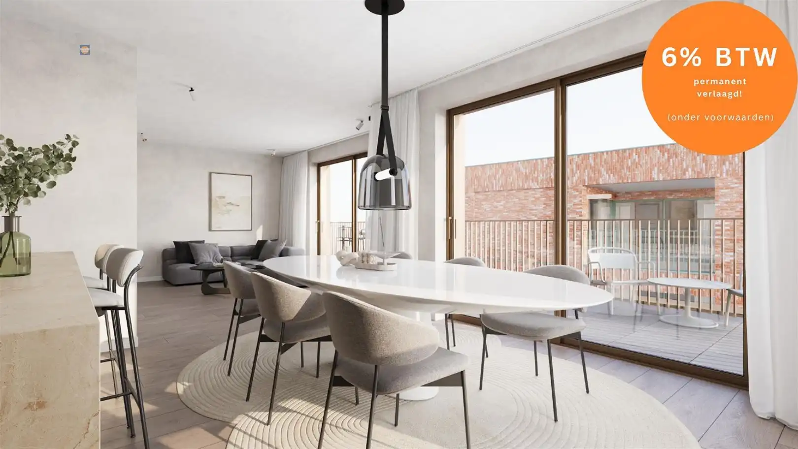 Aangenaam appartement met één slaapkamer en terras op de tweede verdieping foto {{pictureIndex}}