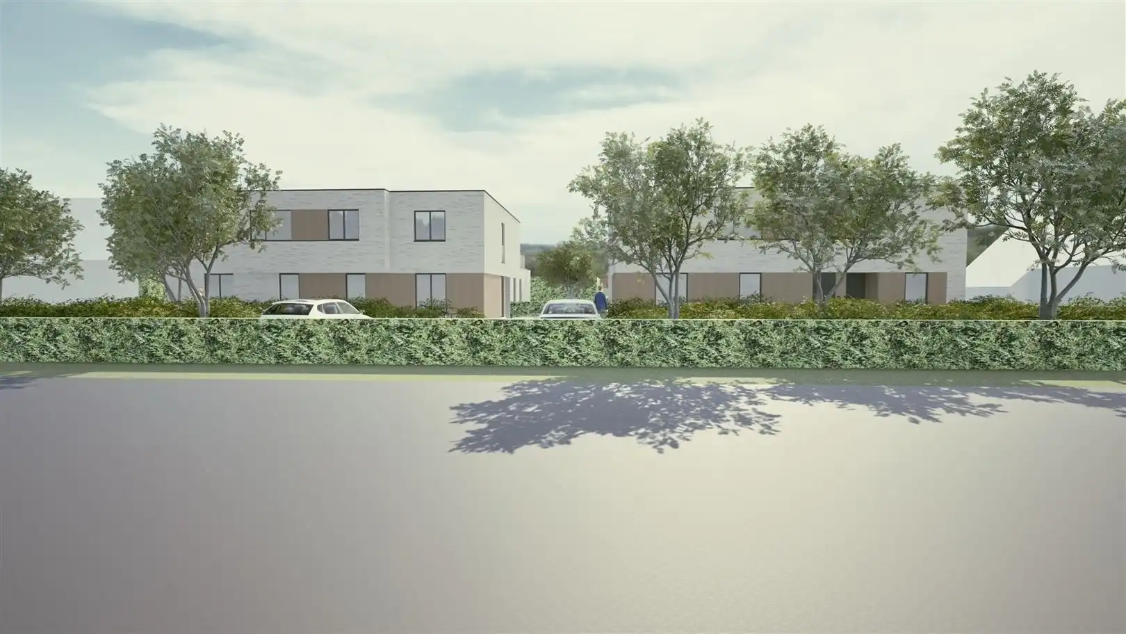 Nieuwbouw duowoningen met carport, terras of tuin foto 3